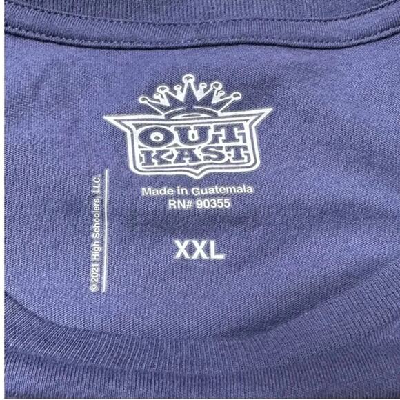 Outkast Official Stankonia Rap Album Graphic Band T-Shirt Purple Men’s XXL - Picture 6 of 8